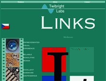 Tablet Screenshot of links.twibright.com